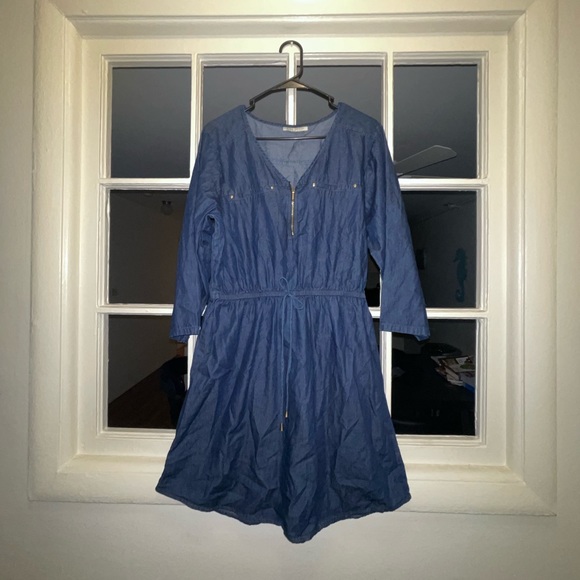 Denim Dress - Picture 1 of 3